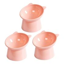 Comedouro Bebedouro Elevado OEM Anti Engasgo para Gato Cachorro Polipropileno 250 g 350 ml 3