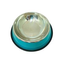 Comedouro Bebedouro Gato Cachorro Tigela Inox Colorido 150ml 15cm Mimo Pets