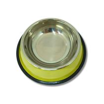 Comedouro Bebedouro Gato Cachorro Tigela Inox Colorido 150ml 15cm Mimo Pets