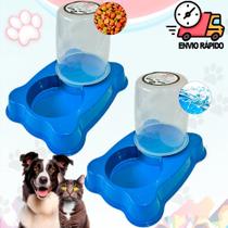 Comedouro Bebedouro Para Cachorro Gato 1,5 Litros Para Ração ou Água Vasilha Pet