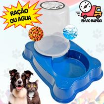 Comedouro Bebedouro Para Cachorro Gato 1,5 Litros Para Ração ou Água Vasilha Pet