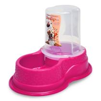 Comedouro bebedouro para caes cachorro gato 2 em 1 anti formiga Resistente Original Durapets 1,5L