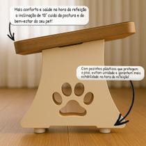 Comedouro Bebedouro Pet em Inox para Gato e Cachorro