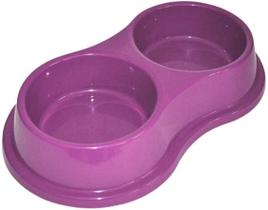 Comedouro Bebedouro Pote Duplo Vasilha Plastica Tam. G