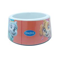 Comedouro Chalesco Patrulha Canina - Tamanhos P, M e G - para Cachorro