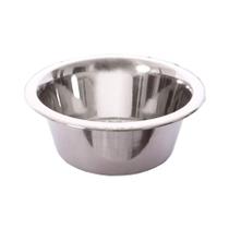 Comedouro Chalesco Tigela Inox para Cães - Tamanho 2