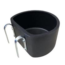 Comedouro Cocho Fundo 6 Litros com Suporte Ração Cachorro