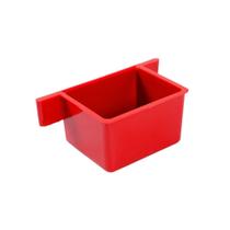 Comedouro Coxinho Lateral De Plástico Para Pássaros 1 Un