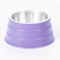 Comedouro de Alumínio Pesado Cocker Lilas - Nf Pet Comedouro de Alumínio Pesado Cocker Lilas - Nf Pet