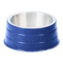 Comedouro de Alumínio Pesado Mini Azul - Nf Pet Comedouro de Alumínio Pesado Mini Azul - Nf Pet