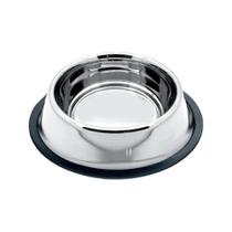 Comedouro de Inox Tamanho 02 - Chalesco Comedouro de Inox Tamanho 02 - Chalesco
