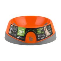 Comedouro De Lamber Lickimat Oh Bowl Para Cachorro Médio - Laranja Comedouro De Lamber Lickimat Oh Bowl Para Cachorro Médio - Laranja