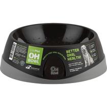 Comedouro De Lamber Lickimat Oh Bowl Para Cachorro Médio - Preto Comedouro De Lamber Lickimat Oh Bowl Para Cachorro Médio - Preto