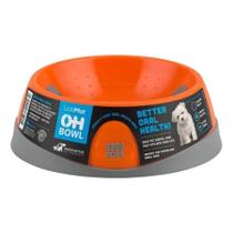 Comedouro de Lamber Lickimat Oh Bowl para Cachorro Pequeno Cor Laranja Comedouro de Lamber Lickimat Oh Bowl para Cachorro Pequeno Cor Laranja