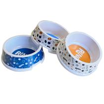 Comedouro De Melamina Para Cães e Gatos 730ml Ringo Pet 0112 Comedouro De Melamina Para Cães e Gatos 730ml Ringo Pet 0112