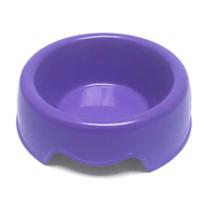 Comedouro de Plástico para Cães São Benedito Pet Lilás - Tamanho 2