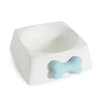 Comedouro de Porcelana Cão Gravata 300ml - The Pets Brasil Comedouro de Porcelana Cão Gravata 300ml - The Pets Brasil