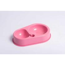 Comedouro Duplo Bebedouro Automático para Cães e Gatos ***Acompanha Garrafa 500 ml***