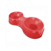Comedouro duplo para gatos Comedouro duplo para gatos