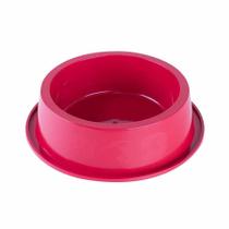 Comedouro DuraPets Anti Formiga Vermelho para Cães - 1,7L