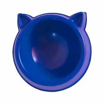 Comedouro DuraPets Luxo Azul para Gatos 100ml