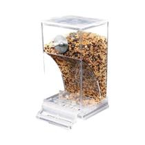 Comedouro E Bebedouro Automático Para Papagaios, Recipiente De Sementes E Alimentos Em Acrílico Para