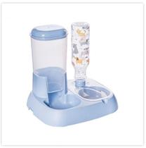 Comedouro e Bebedouro com Garrafa Pets 1 L Plasútil Comedouro e Bebedouro com Garrafa Pets 1 L Plasútil