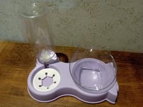 Comedouro e Bebedouro duplo gatinho 500 ml