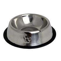 Comedouro e bebedouro inox 30cm