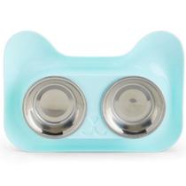 Comedouro e Bebedouro Para Cães e Gatos Filhote Tigelas Inox Comedouro e Bebedouro Para Cães e Gatos Filhote Tigelas Inox