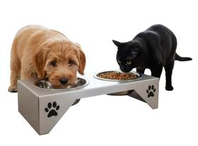 Comedouro e bebedouro pet pequeno porte