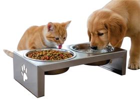 Comedouro e bebedouro pet pequeno porte