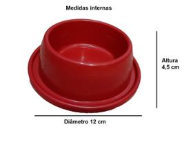 Comedouro e Bebedouro Plástico 350ml Médio para PET Cão Gato Comedouro e Bebedouro Plástico 350ml Médio para PET Cão Gato