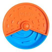 Comedouro Educativo Gira Gira Cães Petiko Laranja E Azul Comedouro Educativo Gira Gira Cães Petiko Laranja E Azul