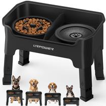Comedouro Elevado Ajustável URPOWER com Tigelas Lentas para Pets Comedouro Elevado Ajustável URPOWER com Tigelas Lentas para Pets