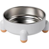 Comedouro Elevado Cachorro Gato Cao Animal de Estimaçao Raçao Tigela Removivel Grande Capacidade Seguro