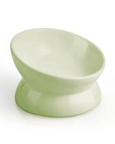 Comedouro Elevado e Inclinável de Cerâmica para Gatos LoeJan 150 ml