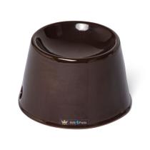 Comedouro Elevado Para Gatos Em Cerâmica RR4Pets Marrom