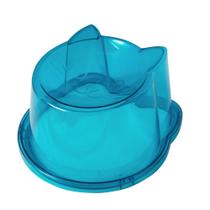 Comedouro Ergonômico PetLon Cor Azul Ciano para Gatos 150ml Comedouro Ergonômico PetLon Cor Azul Ciano para Gatos 150ml