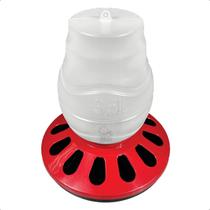 Comedouro Frango Aves Alimentador 3,5L Rosca 12 Furos