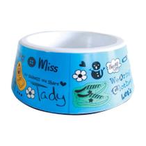 Comedouro Funny para Cães American Pets Azul