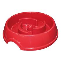 Comedouro Furacão Pet Coma Melhor Slim Vermelho