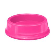 Comedouro Furacão Pet de Plástico Rosa para Gatos 200ml