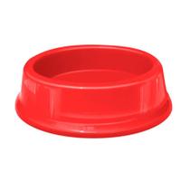 Comedouro Furacão Pet de Plástico Vermelho para Gatos 200ml