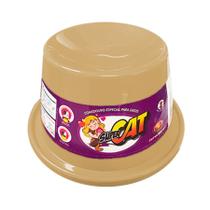 Comedouro Furacão Pet Super Cat Marrom para Gatos 200 mL Comedouro Furacão Pet Super Cat Marrom para Gatos 200 mL