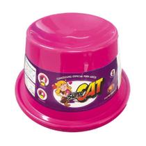 Comedouro Furacão Pet Super Cat Rosa para Gatos 200ml