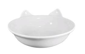 Comedouro Gato 300 Ml Branco Ou Rosa Segunda Linha - Porcelanas M&E