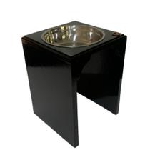 Comedouro Individual Elevado Extra G Cães Grande Porte 40cm Altura Madeira Pinus
