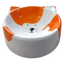 Comedouro Individual em Porcelana - Formato de Gato 150 ml