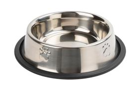 Comedouro Inox Antiderrapante Para Cães E Gatos 480Ml